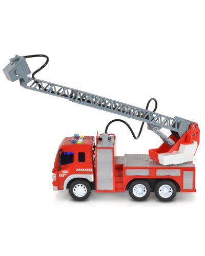 Детска играчка Moni Toys - Пожарен камион с кран и помпа, 1:16 - 3