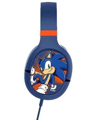 Детски слушалки OTL Technologies - Pro G1 Sonic, сини/оранжеви - 2