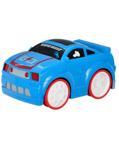 Детска играчка GT - Кола със звуци, синя - 1