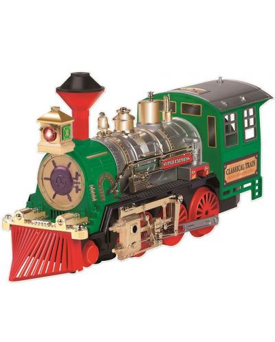 Детска играчка RS Toys - Парен локомотив, със звук и светлина - 2