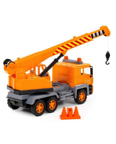 Детска играчка Polesie - Камион с кран Diamond - 2