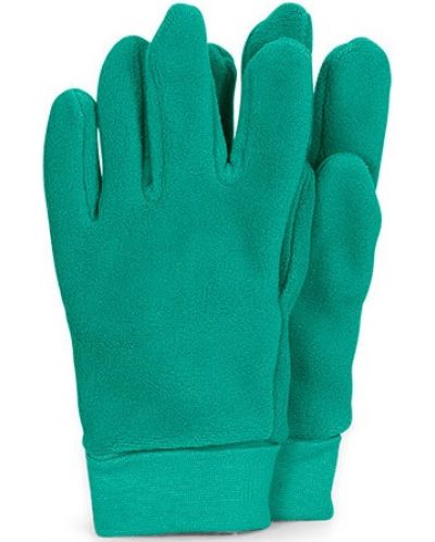 Детски поларени ръкавици Sterntaler - 9-10 години, зелени - 1
