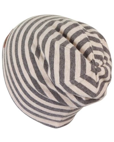 Детска  шапка с поларена подплата Sterntaler - 57 cm, 8+ години, райе - 2