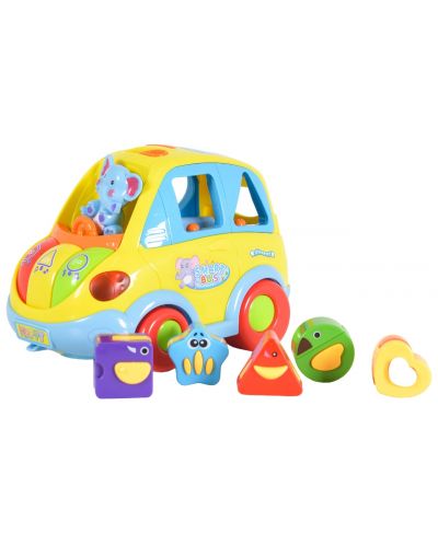 Детски музикален сортер Hola Toys - Smart bus - 2