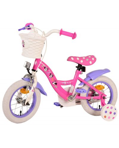 Детски велосипед с помощни колела E&L cycles - Мини Маус, 12'' - 4