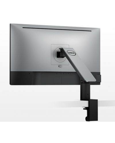 Монитор Dell U2717DA, 27" IPS Anti-Glare, UltraSharp InfinityEdge with Arm, 6ms, 1000:1, 350 cd/m2, QHD 2560x1440, HDMI, DisplayPort, USB 3.0, Height Adjustable, Pivot, Swivel, Black, 5г. гаранция - 2