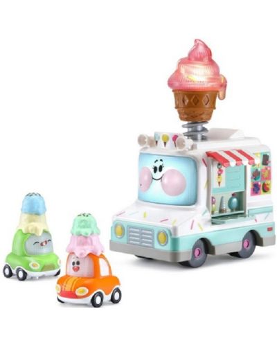 Детска играчка Vtech - Интерактивен фургон за сладолед (английски език) - 2