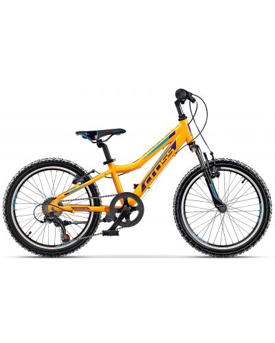 Детски велосипед Cross - Speedster girl 20''x 260, жълт - 1