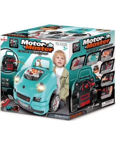 Детски интерактивен автомобил Buba - Motor Sport. син - 5