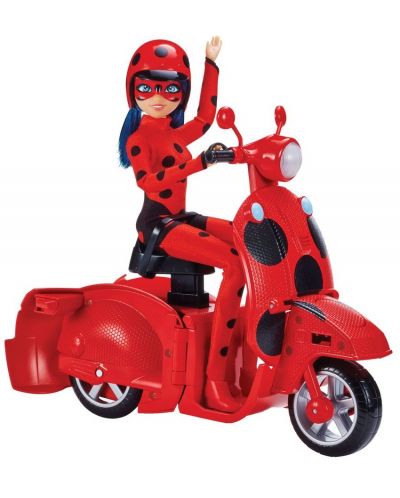 Детска играчка Playmates Miraculous - Трансформиращ се скутер с Калинка - 5