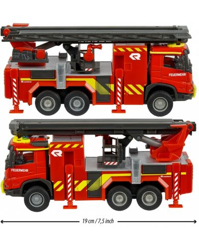 Детска играчка Majorette - Пожарна Volvo - 3
