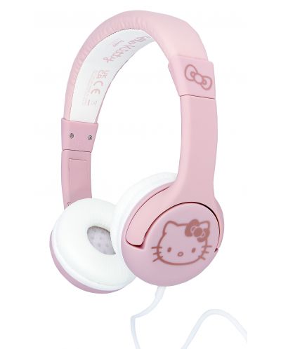 Детски слушалки OTL Technologies - Hello Kitty, Rose Gold - 1