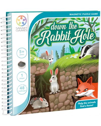 Детска игра Smart Games - Down the Rabbit hole - 1