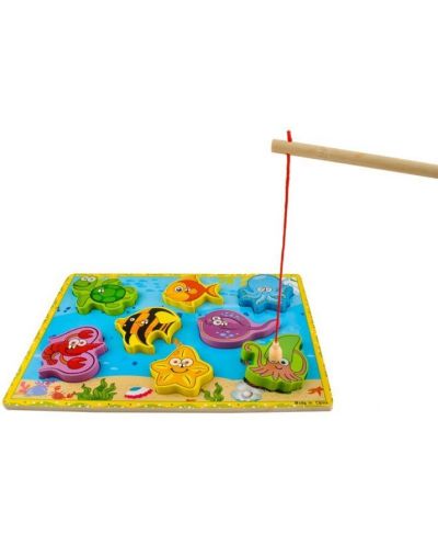 Детска игра Kruzzel - Магнитен риболов  - 4