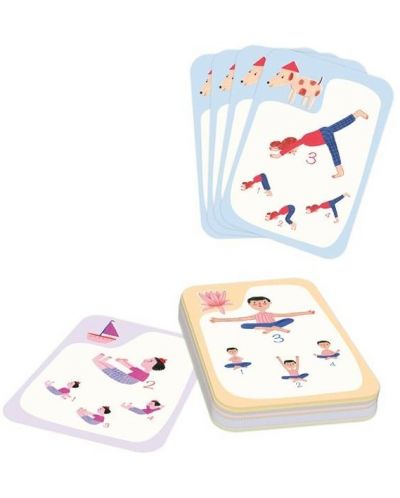 Детска игра Buki France - Йога карти - 3