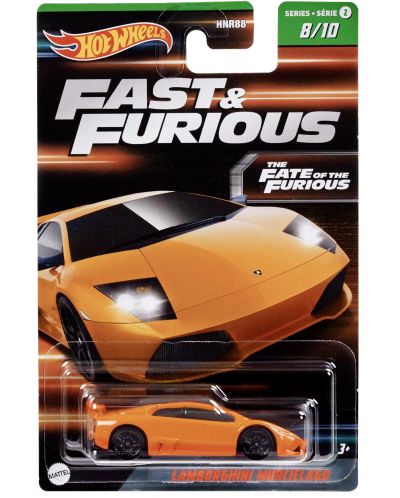 Детска играчка Hot Wheels - Количка, Fast and Furious, 1:64