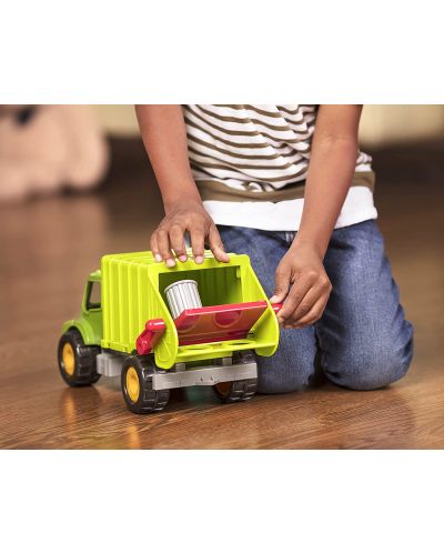Детска играчка Battat - Боклукчийски камион - 4