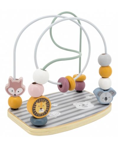 Детска играчка Viga Polar B - Спирала с топчета и животни - 2