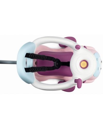Детска кола за бутане Smoby - цикламено-розова - 4