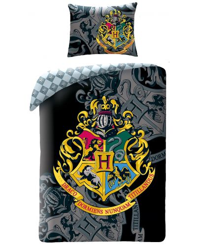 Детски спален комплект Halantex - Harry Potter Hogwarts, герб - 1