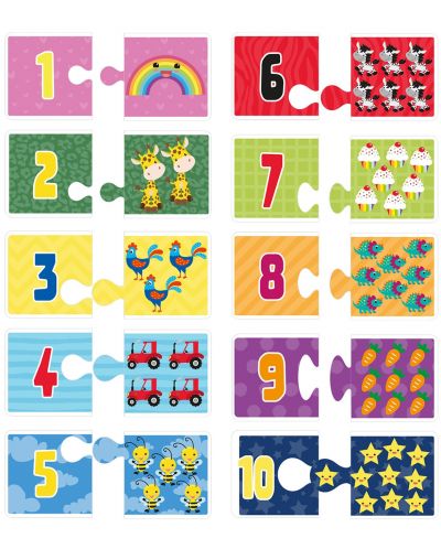 Детска игра Grafix - Свържете числата от 1 до 10 - 2