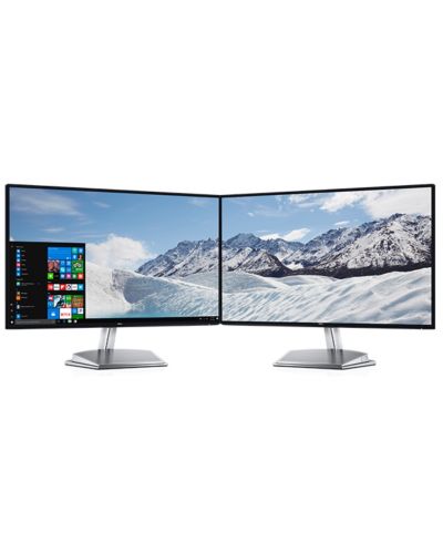Dell S2718H, 27" Wide LED, IPS Anti-Glare, InfinityEdge, AMD Free Sync, HDR, FullHD 1920x1080, 6ms, 1000:1, 8000000:1 DCR, 250 cd/m2, VGA, HDMI, Speakers, Black&Silver - 2