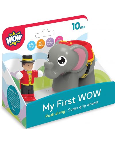 Детска играчка WOW Toys - Слончето Ели и нейният дресьор - 2