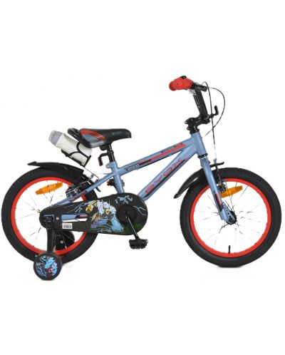 Детски велосипед Byox - Monster сив,  16′′ - 2