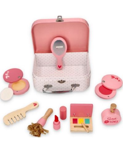 Детски козметичен куфар с принадлежности - Lelin - 2
