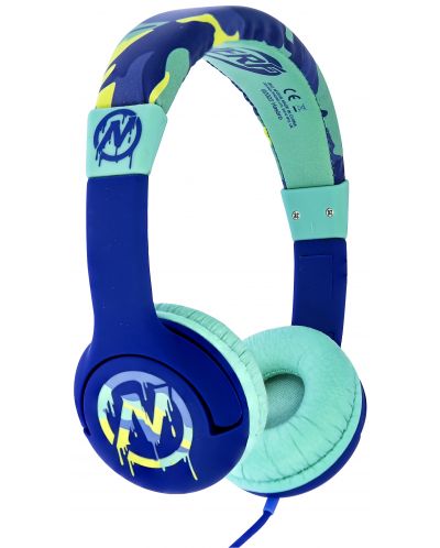 Детски слушалки OTL Technologies - Nerf, сини - 5