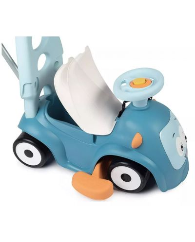 Детска кола за бутане Smoby - синя - 3