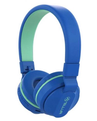 Детски слушалки Tellur - Buddy, безжични, сини - 1