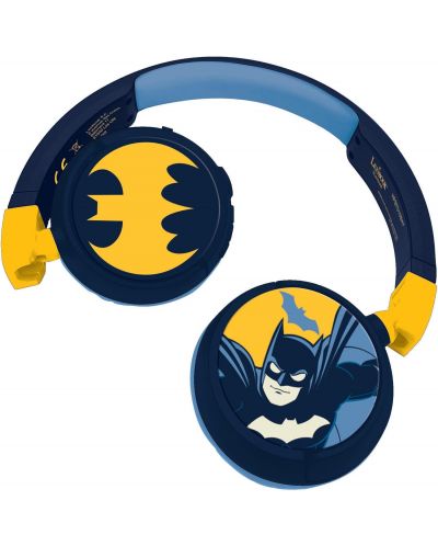 Детски слушалки Lexibook - Batman HPBT010BAT, безжични, сини - 3