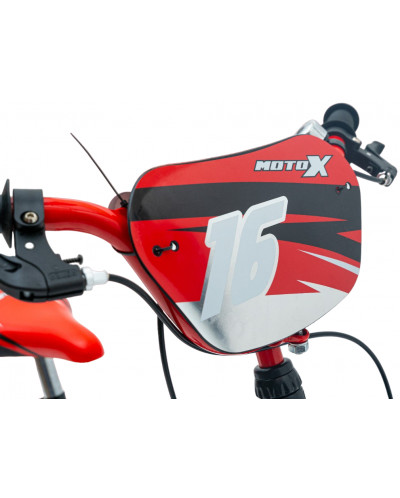 Детски велосипед Huffy - Moto X, 16'', червен - 3
