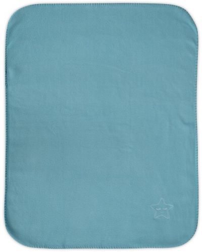 Детско поларено одеяло Lorelli - 75 х 100 cm, Stone Blue - 1