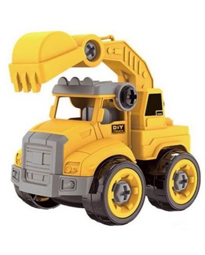 Детски строителни машини Raya Toys - Багер - 1