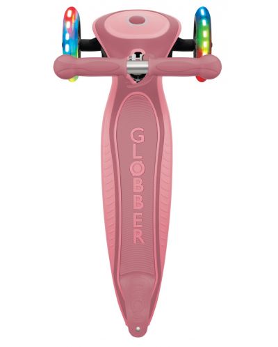 Детска сгъваема тротинетка Globber - Primo Foldable Plus Lights, розова - 3