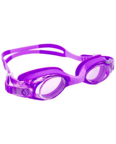 Детски очила за плуване HERO - Kido, лилави - 1