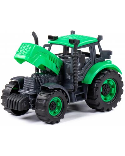 Детска играчка Polesie Progress - Инерционен трактор - 4