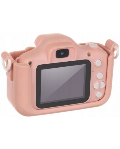 Детска играчка Iso Trade - Фотоапарат с 32GB карта памет, розов - 2