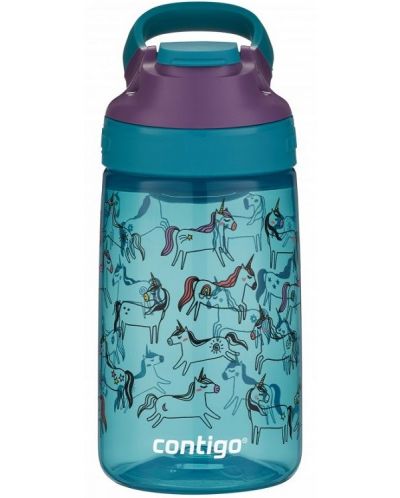 Детска бутилка за вода Contigo Gizmo Sip - Еднорог - 1