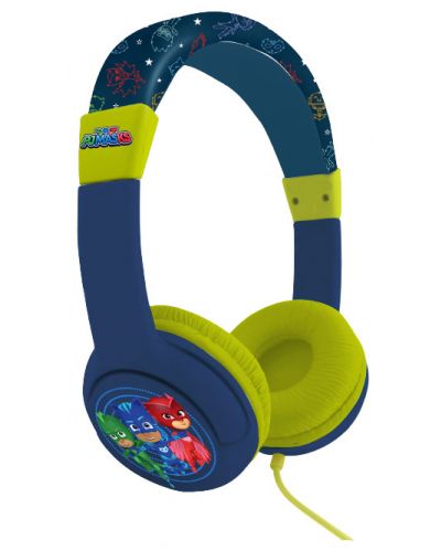 Детски слушалки OTL Technologies - PJ Masks!, сини/зелени - 1