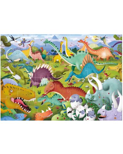 Детски пъзел Educa от 28 макси части - Динозаври - 2