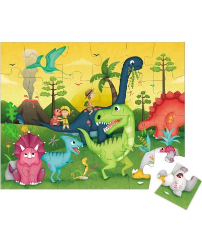 Детски пъзел Eurekakids - Динозаври, 24 части - 3