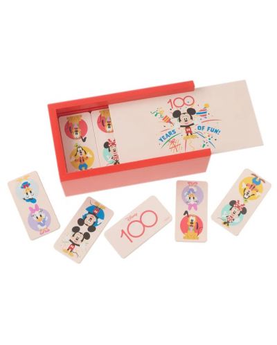 Детско доминo Orange Tree Toys - Disney 100, с червена кутия - 1