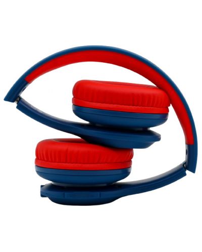 Детски слушалки PowerLocus - PLED, безжични, сини/червени - 4
