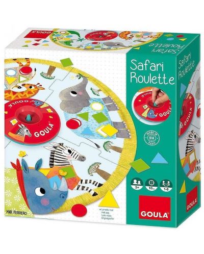 Детска игра Goula - Сафари рулетка - 1