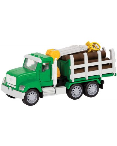 Детска играчка Battat Driven - Мини камион за дърводобив - 1
