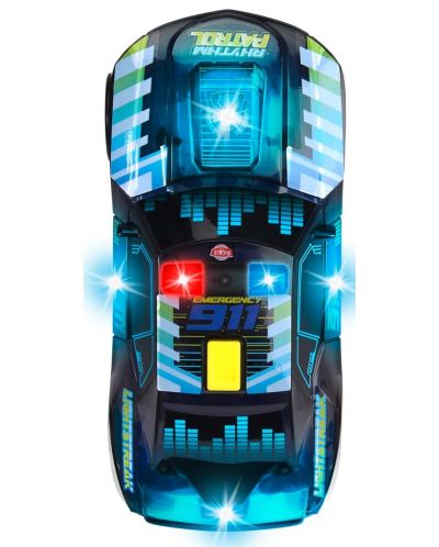 Детска играчка Dickie Toys - Полицейска кола, с мигащи светлини - 3
