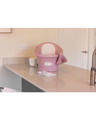 Детска вана за къпане Shnuggle - Blossom, Pink - 4